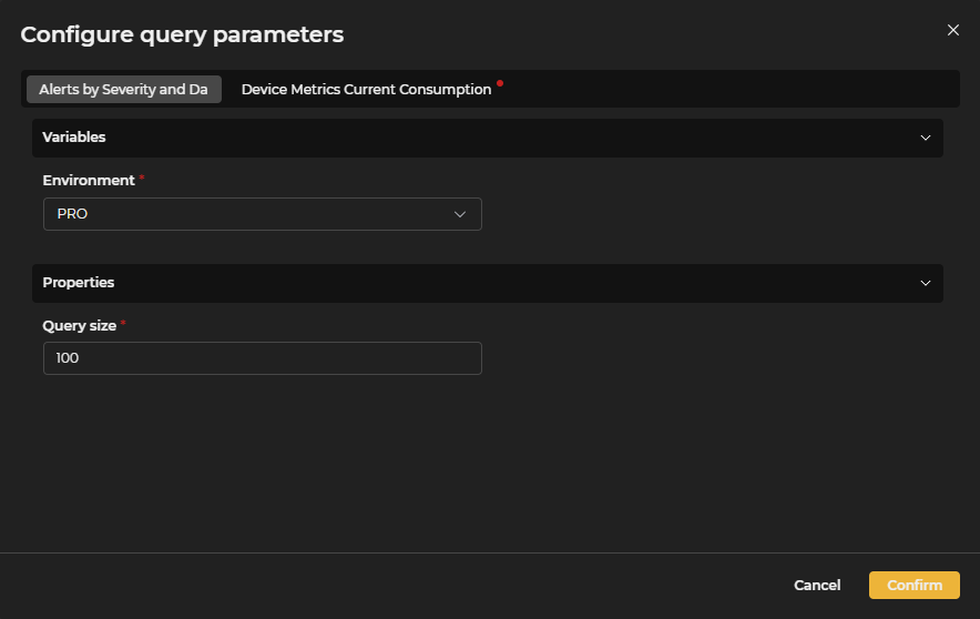 Parameters Configuration