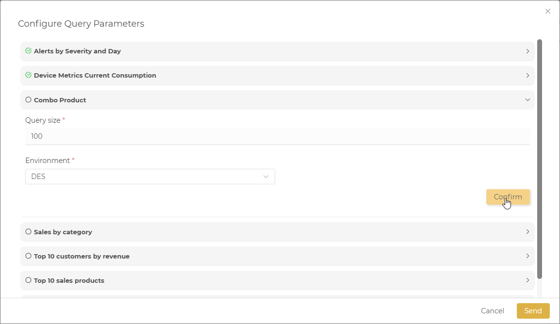 Parameters Configuration