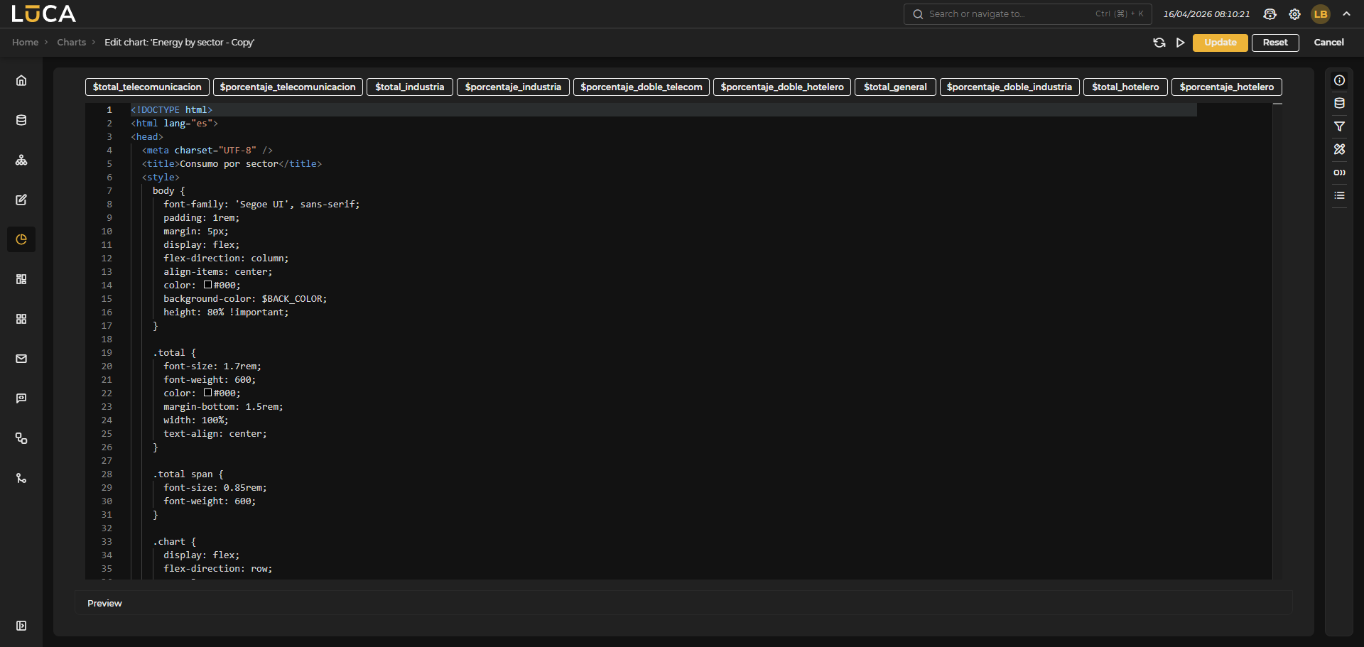 Html Configuration