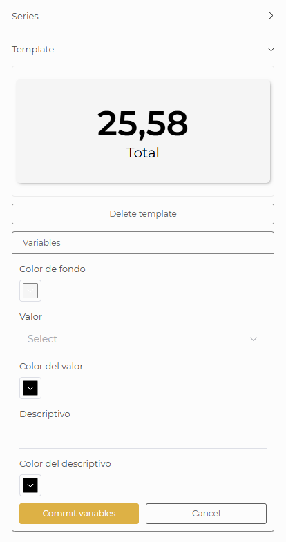 Template Variable Configuration