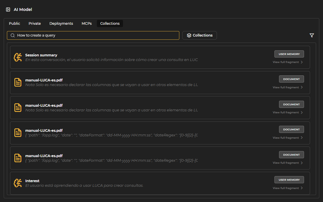 Knowledge base search