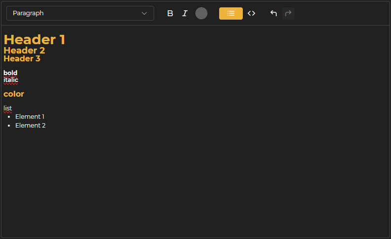Editor