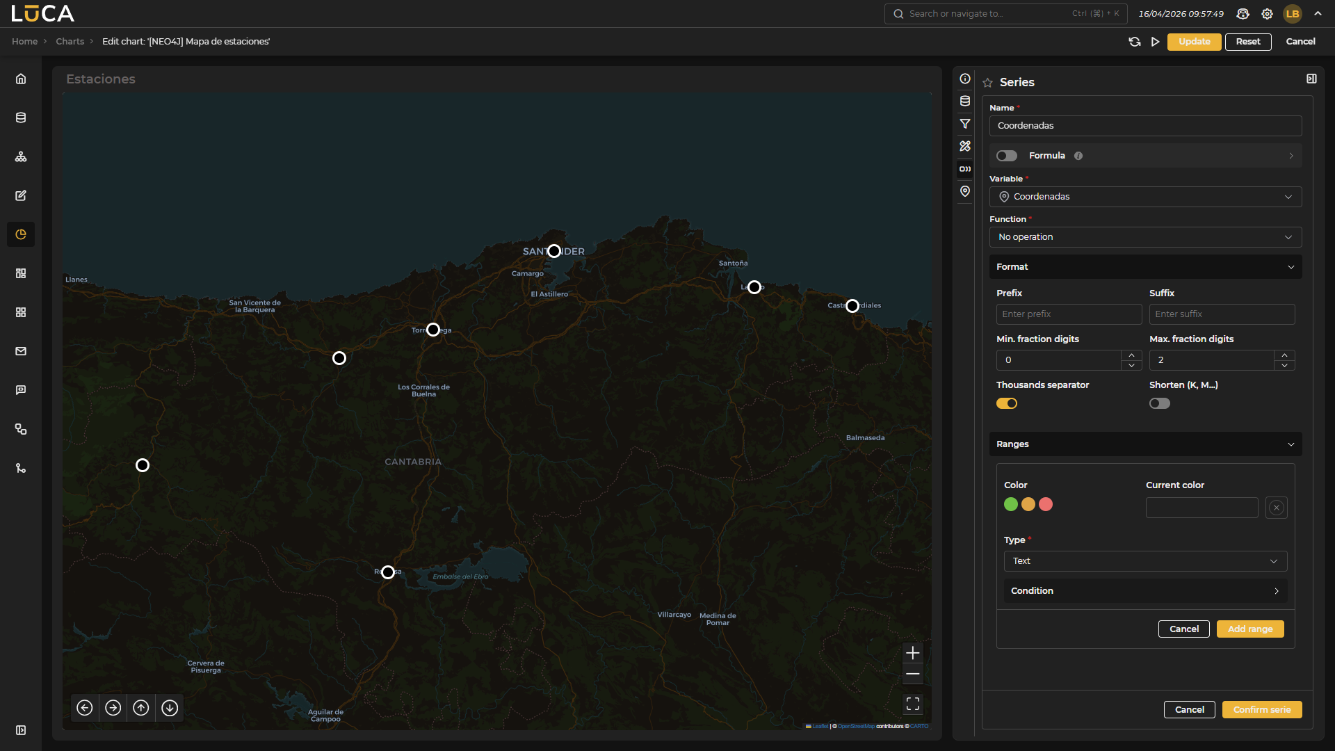 Map Chart