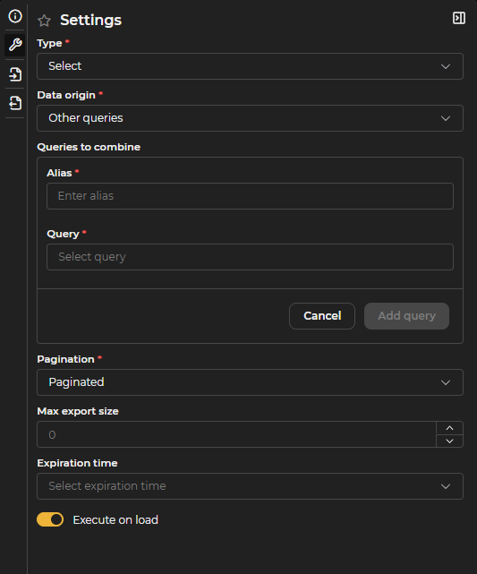 Add Query