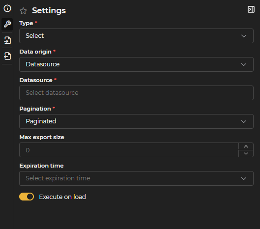 Query Configuration
