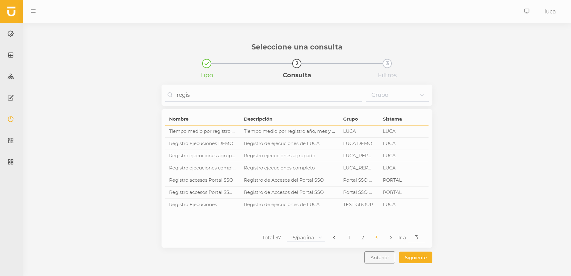 chart creation query